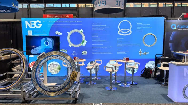 NBG Shines At RSNA 2024 With Cutting Edge Innovations In CT Slip Ring And Bearing Technology